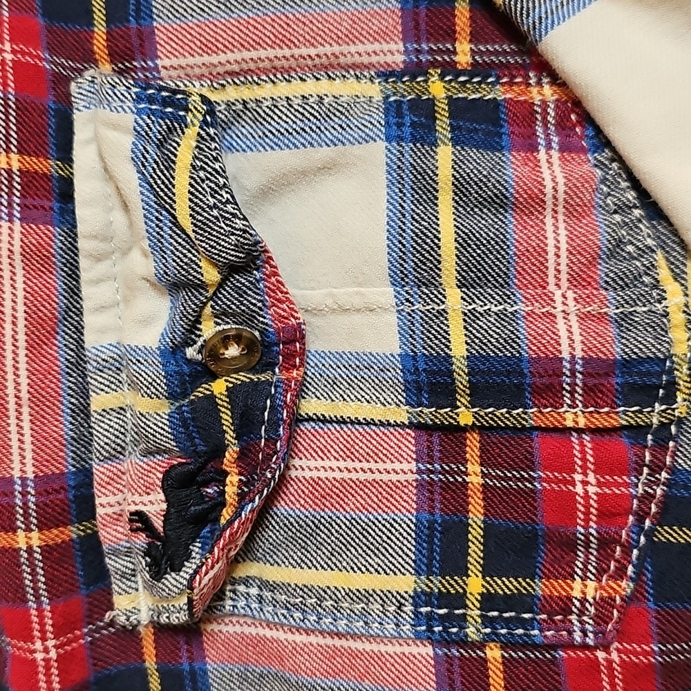 Abercrombie & Fitch Multicolor Plaid Shirt - Picture 8 of 10